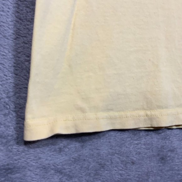 Vintage Gus Macker Shirt Mens Large Gusbuster Basketball Retro Yellow Faded 90s - Picture 6 of 12
